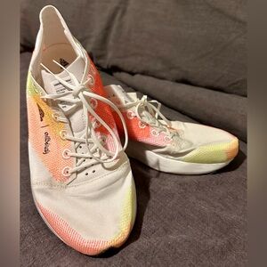 Adidas x Allbirds Unisex Men’s Women’s Orange and White Sneakers Sz 7.5 Like New